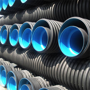 HDPE DN300/DN400/DN600/DN800 шланг ливневой дренажной трубы с двумя водопропускными стенками, гладкая гофрированная труба - Product Image 5