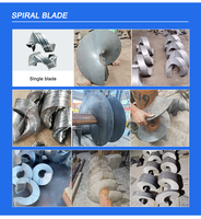 Machine de fabrication de vis hélicoïdales sectionnelles à spirale simple automatique sur mesure, haute précision, pour profilés industriels et moteurs métalliques