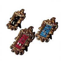 Tempat Perhiasan Bingkai Foto Kepala Phoenix Vintage, Penyangga Cincin Anting, Nampan Dekoratif untuk Memajang Aksesoris