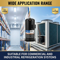 Compresseur à spirales en cuivre Copeland d'origine ZR160KCE-TFD-522 13HP R407c 380V 50Hz pour la climatisation commerciale de grande envergure