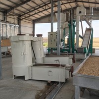 Mesin Pencuci, Pemisah Batu, dan Pengering Sentrifugal 3-in-1 untuk Gandum, Jelai, dan Oat