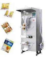 Machine d'emballage verticale électrique multifonctionnelle pour sachets de liquides en plastique / Ensacheuse automatique pour boissons, eau, lait, jus, miel