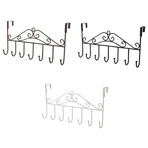 Phía Sau Cửa Móc Treo Treo Tường Lưu Trữ Móc Sắt Rèn Móc Với Nhà Phòng Ngủ - Product Image 2