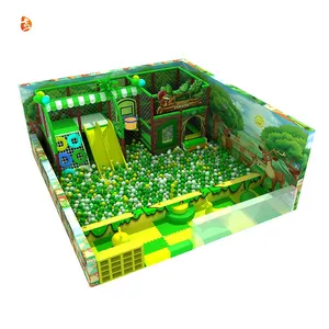 遊具プラスチック製最新ジャングルソフトブロック屋内商業遊園地3〜14歳以上