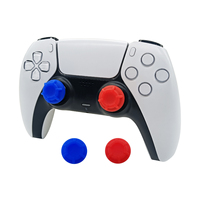 Capuchons de joysticks analogiques universels de haute qualité 6-en-1 avec design texturé unique, prise en main améliorée et options de hauteur surélevée pour PS5