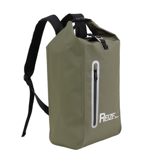 Cadre de vélo sec recyclé de qualité IPX6 500D bâche PVC extérieur noir ouest vélo <span class=keywords><strong>Camping</strong></span> sac fourre-tout étanche sac à dos - Product Image 3