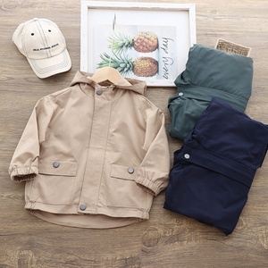 Giacche per Bambini e Ragazzi Moda Primavera Autunno 2026, Cappotti in Tinta Unita - Product Image 3