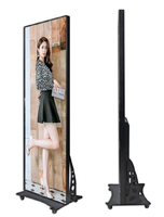 Afficheur LED intelligent en aluminium moulé sous pression avec contrôle Wi-Fi, écran à épissure sans soudure, pour la promotion en magasin