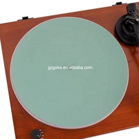 Nouveau coloré HiFi musique 12 ''PU LP tapis antidérapant haute qualité disque vinyle tourne-disque lecteur tapis antidérapant conception douce tapis antidérapant en liège