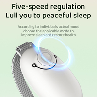 Leihu M007, petit format de poche, matériau ABS, instrument confortable pour la relaxation du sommeil, régulation physique par impulsions de micro-courant CES