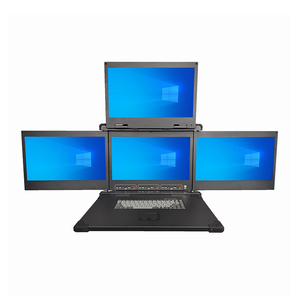 Bốn 17.3inch gồ ghề và bền trường hợp máy tính công nghiệp di động bảy Khe cắm mở rộng kích thước đầy đủ cho bo mạch chủ lớn - Product Image 1