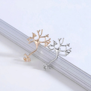 Broche de Neurologista, Distintivo para Médicos e Enfermeiros, Pins Dourados de Metal, um Exquisito Broche de Neurônio, Joias de Moda, Acessórios Femininos - Product Image 3
