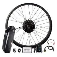 Kit Moteur sans Balais et sans Engrenage pour Vélo Électrique DIY / Kit de Conversion Moteur Électrique pour Vélo Léger et Facile à Transporter