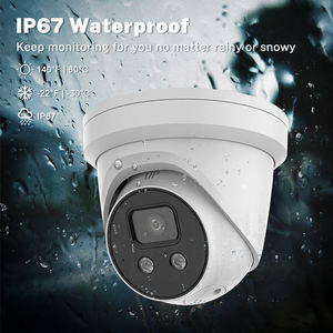 HITOSINO 2-сторонняя аудио смарт-система обнаружения движения Водонепроницаемая IP67 H.256 POE 8MP 4K UHD IP-камера - Product Image 3