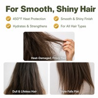 OEM ODM Maroc Huile d'argan biologique Spray pour cheveux Lisse Nourrissant Brillant Réparateur Protecteur de chaleur et Hydratant