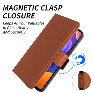 Étui en cuir véritable pour <span class=keywords><strong>One</strong></span> <span class=keywords><strong>Plus</strong></span> 11 <span class=keywords><strong>10pro</strong></span> pour <span class=keywords><strong>One</strong></span> <span class=keywords><strong>Plus</strong></span> Ace pro Back Cover Luxury Designer Wallet Magnetic Flip Case - Product Image 6