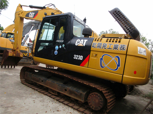 Excavadora Usada CAT 323D Original de Japón, Excavadora de Cadenas Caterpillar 323 323d 323dl Usada en Venta - Product Image 2