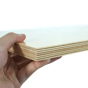 Wholesale Price 3mm 9mm 12 18mm Lvl Hpl Basswood Poplar Birch Pine Laminated Veneer Commercial Plywood Sheet For Russian Vietnam