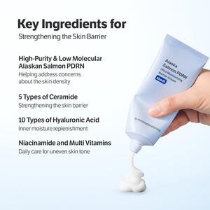 [Sungboon Editor] Crema Ultra Barrera con PDRN de Salmón de Alaska 50ml, con PDRN de Salmón para Reparación Ultra de la Piel y Bálsamo Lipídico para Piel Seca - Product Image 4