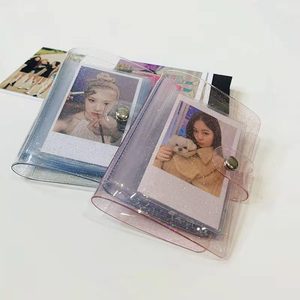 Mini <span class=keywords><strong>album</strong></span> photo transparent <span class=keywords><strong>de</strong></span> 3 pouces, petit porte-cartes <span class=keywords><strong>de</strong></span> visite, organisateur <span class=keywords><strong>de</strong></span> cartes photo style INS - Product Image 5