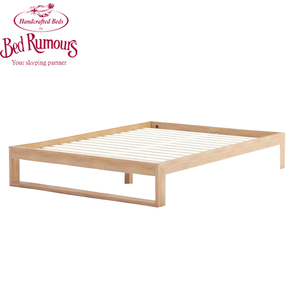 High Quality Single King Size Wooden Style <b>Oak</b> Wood Bed <b>Frame</b> With Mattress B01 King Size <b>Oak</b> Wood Bed <b>Frame</b> B01 - Product Image 2