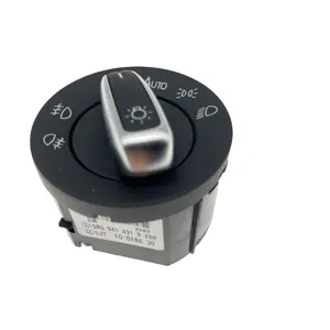 Indicator lever control auto lighting highlight switch for Golf 6 5 Tiguan Jetta Passat seat 5ND941431B