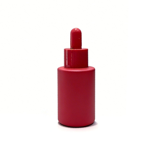 Flacone Contagocce di Lusso in Vetro <span class=keywords><strong>Opaco</strong></span> Rotondo per Oli Essenziali, Prodotti per la Cura della Pelle e Capelli - Product Image 3