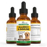 Supplément liquide pour chien à l'huile de poisson Oméga 3 EPA DHA, entièrement naturel, absorption rapide, soutien de la peau et du pelage, saumon sauvage riche en protéines