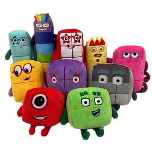 Nuova figura di lettera divertente alfabeti di peluche peluche peluche <span class=keywords><strong>animali</strong></span> di peluche perfetto regalo di Natale di Halloween include alfabeto - Product Image 1