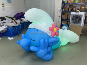 Lumière Led publicitaire gonflable Schtroumpfette elfe gonflable pour décoration - Product Image 3