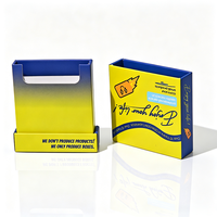 Boîte à tiroirs personnalisée professionnelle pour bandes buccales, boîte d'expédition, boîte en papier avec logo ODM