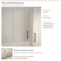 Meuble de cuisine moderne laqué, style porte à panneaux, aménagement en culisat, rangement par tiroirs, unités modulaires et boîtes en panneaux de particules