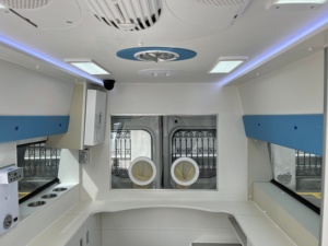 Vehículo de Emergencia para Cuarentena Médica <span class=keywords><strong>en</strong></span> Puertos, Camión Hospital Móvil con Cabina de <span class=keywords><strong>Aislamiento</strong></span> - Product Image 4