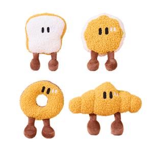 Jouet à mâcher durable pour chien, jouet interactif en peluche avec son pour petits chiots et chiens mignons, vente en gros - Product Image 1