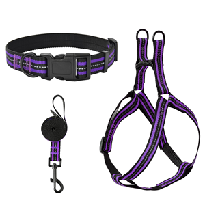 No Pull Pet Harness Simple <b>Collar</b> Retractable Pet Leash Dog Back and Chest <b>Cat</b> Dog Leash - Product Image 6