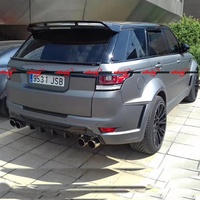 Pour le kit de carrosserie de mise à niveau de haute qualité de Style LUMMA pour Range Rover Sport 2014-2016 nouveaux pare-chocs avant/arrière et passages de roue FRP boulonnés