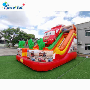 พาณิชย์เด็กกระโดดตีกลับบ้านสไลด์น้ำของเล่นเรื่องสไลด์น้ำทำให้พองสไลด์น้ำที่กำหนดเองสำหรับการขาย - Product Image 3