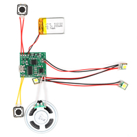 Boîte cadeau design de mp3, 1 pièce, puce sonore, usb, enregistrement vocal, personnalisé