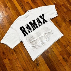 定制印花短款上衣，适合印花短款T恤，男士可定制短款宽松型商务衬衫 - Product Image 1