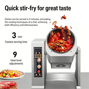 Automatic Cooking Robot for Takeaway Kitchen Automated Stir-Frying Staff Shortage Solution Cooking Equipment Motor Stainless - Product Image 3