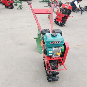 Cultivateur sur chenilles Saintlu 173, moteur essence 80cc, largeur de travail 12 pouces, fourches arrière pour jardinage et agriculture - Product Image 3