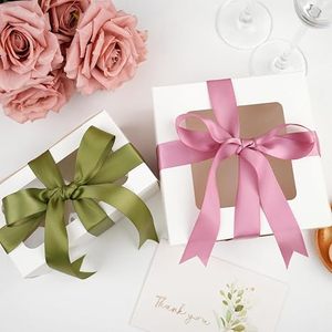 Juego de Cintas de Satén de Doble Cara Resistentes al Encogimiento en Tonos Pastel, Rollo de Cinta de Poliéster de 1 Pulgada para Ramos de Novia y Bodas, Venta al Por Mayor - Product Image 5