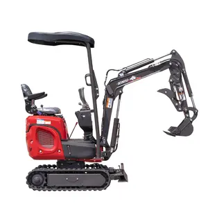 Earthmoving Machinery Excavator Mini 1200kg Small Digger Machine For Sale