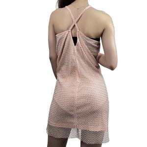 Robe Courte Tricotée à Bretelles Sexy à Paillettes pour Femme – Collection Été 2024 – Tenue de Plage - Product Image 3