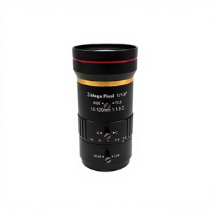 Lente teleobjetivo para visión artificial, 12–120 mm, 3 MP, baja distorsión, lente con zoom FA para cámara industrial HD, montura C M782 - Product Image 4