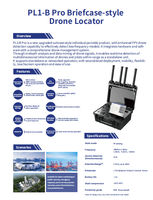 Détecteur de métaux portable Yyt pour drones, détection d'explosifs, localisation, portée 1-5 km, UAV FPV, étanche IP65, sécurité pour grands événements