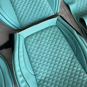 Convient à Mercedes Benz Classe G Siège intérieur en cuir couvre tout l'intérieur du véhicule Piliers <span class=keywords><strong>ABC</strong></span> <span class=keywords><strong>couverture</strong></span> toit du coffre - Product Image 3