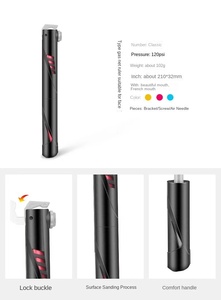 Mini Bomba de Aire Portátil para Bicicleta, Bomba Manual para Neumáticos de Bicicleta, Accesorios de Ciclismo - Product Image 4