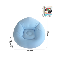 Canapé gonflable portable, léger (1,3 kg), imperméable, en tissu, multicolore, personnalisable, pratique, de style moderne et minimaliste pour l'extérieur