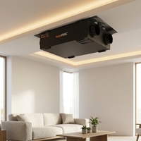 Vente directe usine – Pièces de système de ventilation HVAC à double flux purifié avec moteur AC et contrôle centralisé pour grands bâtiments